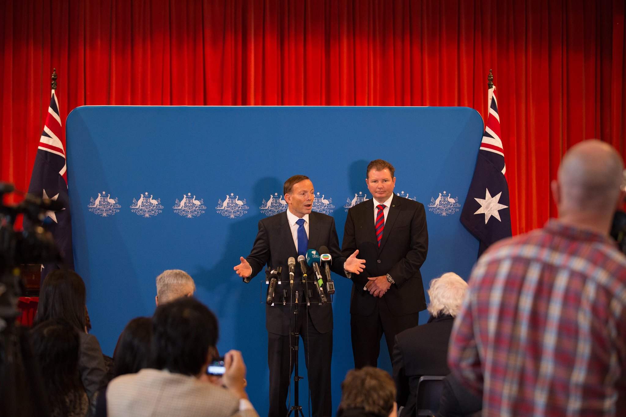 Prime Minister and Craig Laundy - Multicultural Press Conference